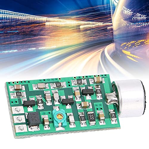 FM Transmitter Wireless Microphone Module, Mini Audio Transmitter for Car Bluetooth Receiver, Wireless Audio Emission Core Board 0.7-9V Compatible with Smartphone
