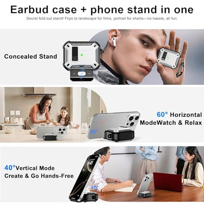 RFUNGUANGO for AirPods Pro 2 Case, White - color: FV-White, size: AirPods Pro 2 Case