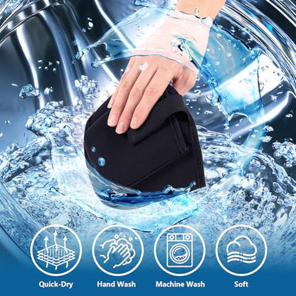 Mic Belts for Theatre Wireless Microphone Holder with Anti Dropping Strap Sweat Absorbent Belt Waistband Bag for Fitness Instructor (12)