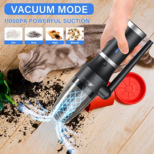ATEngeus 3 in1 Compressed Air Duster & Vacuum, Air Blower, Vacuum Cleaner for pc - color: Tad053