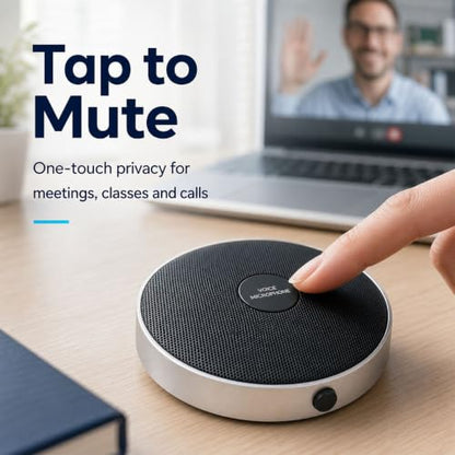 Conference USB Microphone No Speaker,Desktop Computer Mic, Noise-Canceling Technology, Plug & Play, Compatible with Windows & MacOS - style: retro