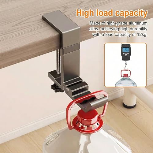 Foldable Clamp Hook for Desk, Bag & Headphone 2-Pack - color: Milk White