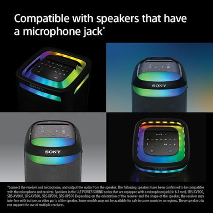 Sony ULT MIC Wireless Microphone for Karaoke, Two Wireless Mics & Receiver