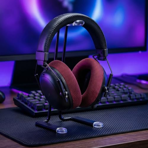 WC Freeze Blackshark V3 Pro – Cooling Gel Earpads Compatible with Razer BlackShark V3 Pro by Wicked Cushions | Enhanced Comfort, Cooling Gel Technology, Extra Thick | Red - color: Red