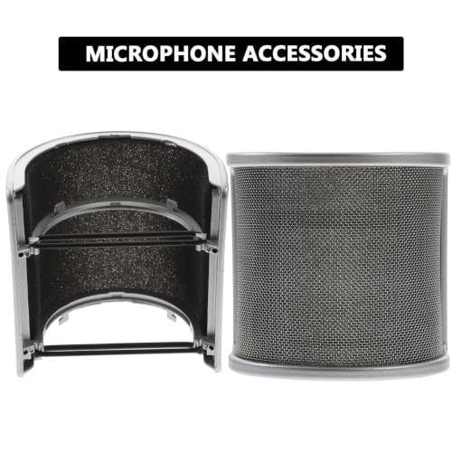 Mic Pop Filter Windscreen for Condenser Microphones 45-63mm