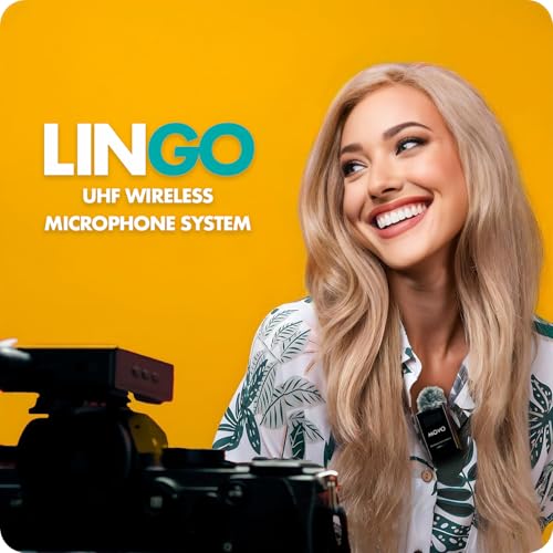 Movo Lingo 48-Channel UHF Wireless Microphone System for Camera - Wireless Camera Mic Compatible with Canon EOS, Nikon, and Sony DSLR Cameras - for Filmmaking, Vlogging, Interviews, Content Creation - style: 1 Transmitter