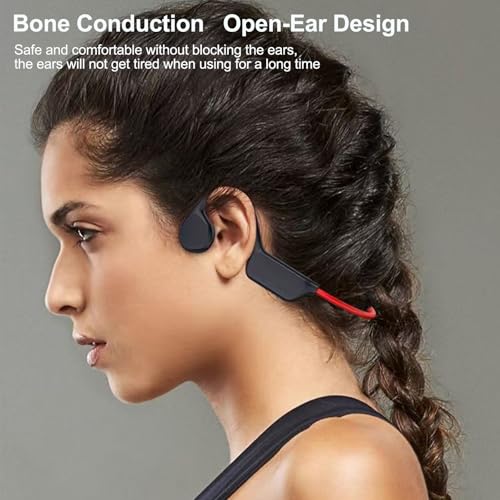 Bone Conduction Sports Headset Open-Ear Bluetooth 5.4 Wireless Headphones