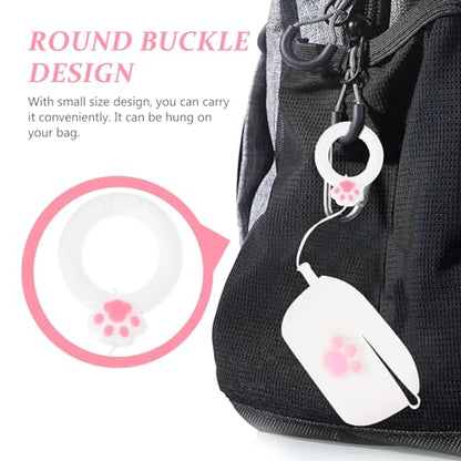 STOBOK Headphone Case Cover Silicone Earphone Protector Compatible Wave Non- Grip Soft Flexible Design for Earbuds Charging Case