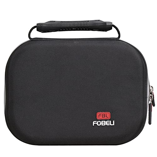 FBLFOBELI Hard Case for Walker's Razor Slim/Howard Leight Shooting Ear Protection Electronic Shooting Muffs Earmuff - color: Black