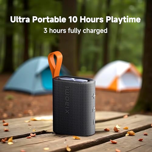 Xiaomi Sound Pocket Portable Bluetooth Speaker, BT 5.4, IP67, TWS | 10H Playback, Outdoor/Camping/Travel, Lanyard Hole, Compact, Black