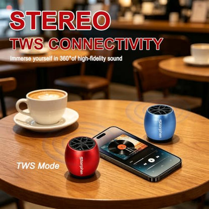 Mini Portable Bluetooth Speaker - color: M10 Red