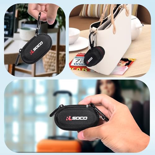 RLSOCO Carrying Case for Technics EAH-AZ100 Reference Class Hi-Fi Wireless Earbuds (Case Only)