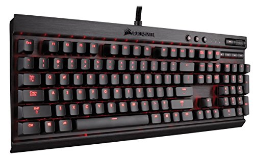 Corsair Gaming K70 Mechanical Gaming Keyboard, Backlit Red LED