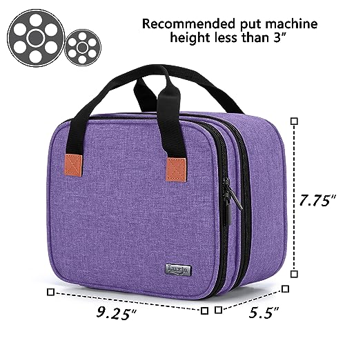 LUXJA Carrying Bag Compatible with DR.J Mini Projector, Purple - color: Purple