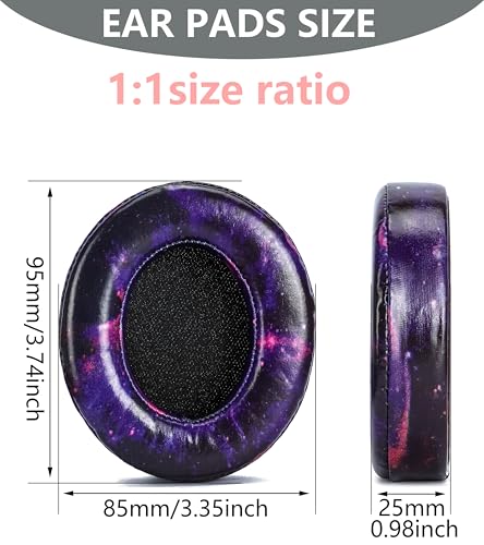 Replacement Ear Pads for Beats Studio3 Wireless.Starry Sky Color - color: starry sky color