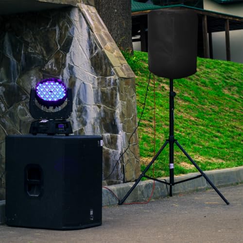 ibasenice Outdoor Audio Dust Cover Weatherproof Oxford Fabric Speaker Cover for Protection against Rain and Dust Fits Most Outdoor Speakers 17.99 X 11.81 X 11.02 Inch