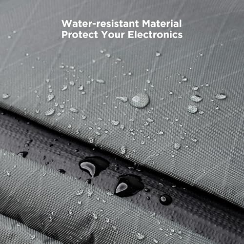 ALPAKA Elements Tech Case Tech Pouch 2.1L 케이블 백 그레이 X-Pac VX21 | 내후성 원단, YKK 아쿠아가드 지퍼, 탈착식 어깨끈, 전자 제품 및 액세서리에 이상적 - color: 회색.