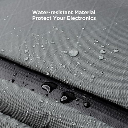 ALPAKA Elements Tech Case Tech Pouch 2.1L 케이블 백 그레이 X-Pac VX21 | 내후성 원단, YKK 아쿠아가드 지퍼, 탈착식 어깨끈, 전자 제품 및 액세서리에 이상적 - color: 회색.