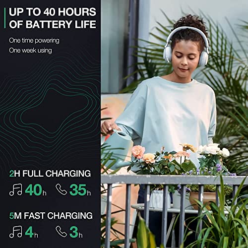 Yealink BH72 Bluetooth Headset UC with Charging Stand, USB-A (Grey) - GTW Bundle Yealink Wireless Headset with Global Teck Microfiber Cloth - Compatible for Office and Home Use - color: Grey - w/ Charging Stand, size: UC Version
