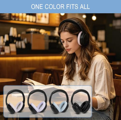 GEVO Premium Replacement Ear Pads for Bose QC35 & QC35ii Headphones - Pink | Fits QuietComfort 35 & 35ii / SoundLink 1&2 AE（Over-Ear）- Soft Protein Leather · Adaptive Memory Foam and Extra Durable - color: Petal Pink