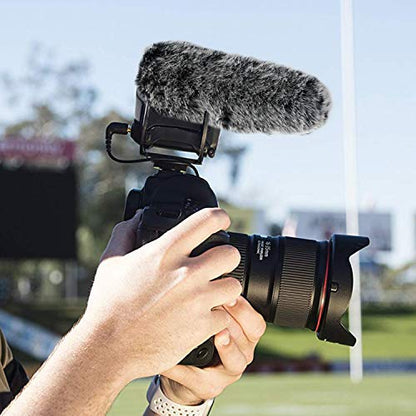 SUNMON Mic Furry Windscreen, VMP+ Deadcat Windshield Compatible with Rode VideoMic Pro+ Plus Camera Microphone - color: Video Mic Pro+