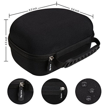 Aproca Case Compatible with Audio-Technica ATH-M50X ATH-M50XGM ATH-M40x ATH-M30x ATH-M20x / Sony MDR7506 Professional Studio Monitor Headphones, Portable Storage Bag for Accessories (Black)