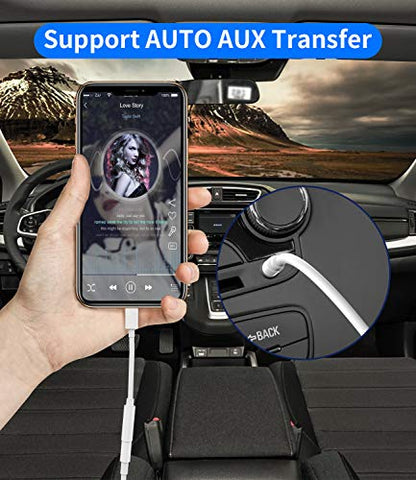 for iPhone AUX Adapter for Headphone Dongle Jack(2pack) Lightning to 3.5mm Splitter Cable MFI Certified Audio Cord Adaptador para Music Earphone Earbud Converter for 13 12 11Pro Mini for iPad