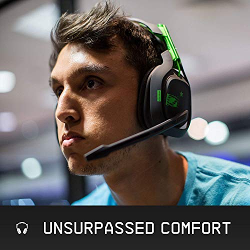 ASTRO Gaming A50 Wireless Dolby Gaming Headset - Black/Green - Xbox One + PC (Renewed) - style: Xbox One + PC