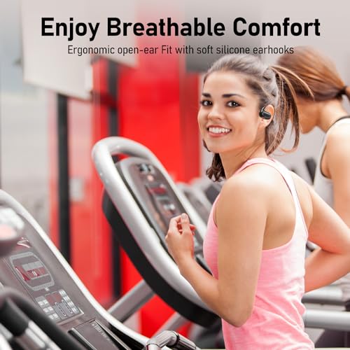 Audiovance OpenComfy 301 Wireless Bluetooth Open Ear Headphones for Running - color: 3-CF301