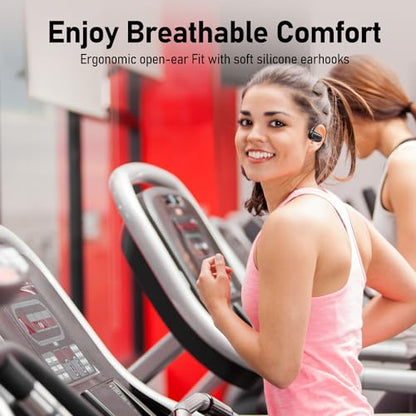 Audiovance OpenComfy 301 Wireless Bluetooth Open Ear Headphones for Running - color: 3-CF301
