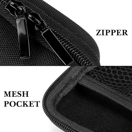 Linkidea Earbuds Case Holder Compatible with Beats Studio Buds +, Jaybird Vista 2 Earbuds, Replacement Hard Shell Portable Carrying Bag with Cable Storage (Black)