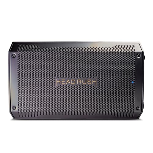 HeadRush FRFR108 MKII 2000W Electric Guitar Amplifier for Modellers | Full-Range Flat-Response 8" Floor Wedge Speaker with Bluetooth for Multi-FX and Amp Modeling Processors - size: 8-inch