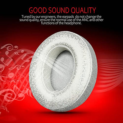 Replacement Ear Pads for Beats Studio 3 & 2,Upgraded Beats Studio 3 Replacement Parts and Beats Headphones Accessories,Compatible with B0500 B0501 Wired/Wireless Models,Sparking White - color: Sparking White