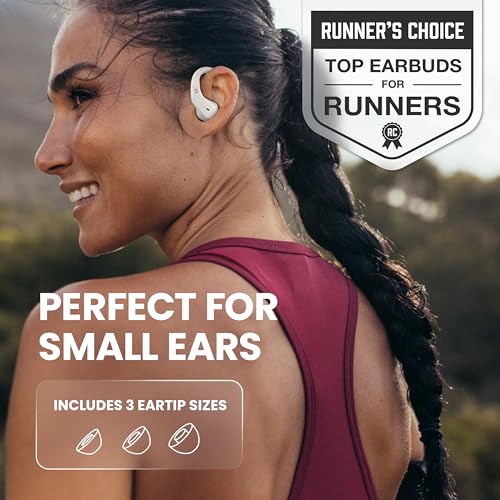 Back Bay Audio Runner Wireless Earbuds for Running, Wrap Around Earbuds - color: White