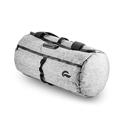 Skunk Duffle bag Medium 16"- Smell Proof - With combo lock (Gray, 16"x7.5") - color: Gray
