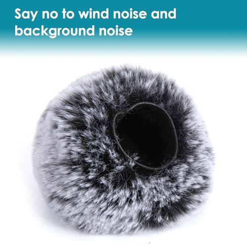 YOUSHARES Blue Yeti Pop Filter for Blue Yeti Microphone, Yeti Pro USB Condenser Mic, Windscreen Muff for Filtering Plosives and Hissing Noise, Mic Wind Cover
