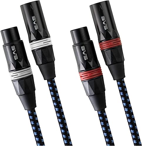 SVS SoundPath Balanced XLR Audio Cable - 3.28 ft. (1m) - Pair - size: 3.28 ft. (1m)