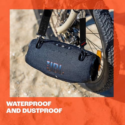 JBL Xtreme 4 - Portable Waterproof Speaker - Black | Next level massive JBL Pro Sound, Up to 24 hours of playtime plus 6 hours with Playtime Boost, Convenient shoulder strap - color: Black
