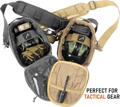 ACE Schakal Tactical Ear Muff Bag for Range & Gear - Beige - color: Beige