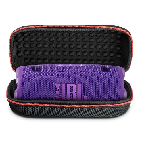 JBL Charge 6 Portable Bluetooth Speaker (Purple) | IP68 Waterproof, DustProof, and DropProof, Outdoor Wireless Audio |28Hrs Playtime + Travel Case Bundle - color: Purple