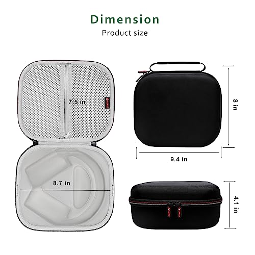 XANAD Carrying Case for Turtle Beach or JBL Headphones, Fit Recon 50, Stealth 600/700 Gen 2 and JBL Quantum One/810/400/300/100/600/200/50 Gaming Headsets