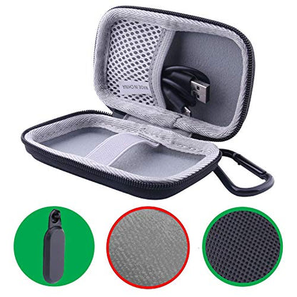 Hard EVA Travel Case for Sony Wi-Xb400/Wi-C200/ WI-C310 Wireless in-Ear Headphones. Earphone Carrying Case MP3 Player Case Headphone Small Storage Pouch