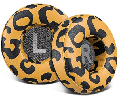 SOULWIT Earpads Replacement for JBL Tune 450BT/Tune 460BT/Tune 500BT/Tune 510BT/Tune 520BT/Tune 530BT/JR 300BT/JR 310BT/E40BT/Junior 320BT, Ear Pads Cushions with Soft Protein Leather - Tiger Stripes - color: Tiger Stripes