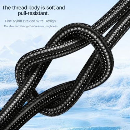 5 ft USB to 3.5mm Audio Cable with DAC Chip, USB Type A to 3.5mm Aux Cable for Desktop Laptop TV to Headphones Speakers Car Stereo, Nylon Braided, Gold-Plated Plug, Plug & Play, Noise Cancelling