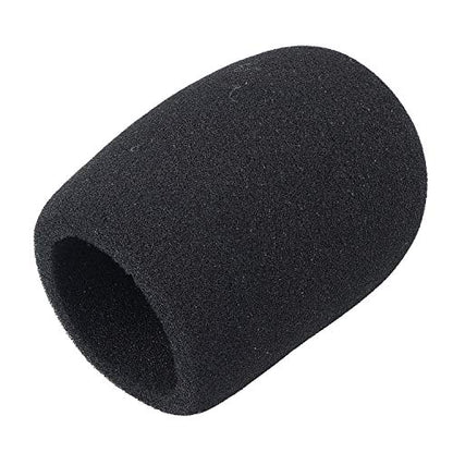 SUNMON Windscreen and Foam Cover, Indoor Outdoor Microphone Wind Muff for Audio-Technica AT2020, AT2020USB, AT2020USB+ mic AT2035, AT4040, AT2050 Microphone（2Pack） - color: FurFoamKit