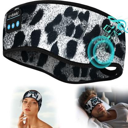 LC-dolida Sleep Headphones Bluetooth, Headband Headphones Earphones Wireless, Sleep Mask for Sleeping, Sports, Gifts, Workout, Jogging, Yoga,Insomnia, Air Travel, Meditation - color: Classic