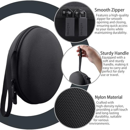 for Beats Studio Pro/Studio3/Solo4/Solo3 Headphones Hard Case, Black - color: Black Case