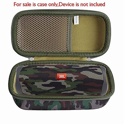 Hermitshell Hard Travel Case Fits JBL FLIP 5 / JBL FLIP 6 / JBL Flip 7 Waterproof Portable Bluetooth Speaker (Camouflage) - color: Camouflage