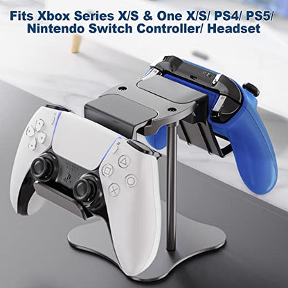 OIVO Portable Electronic Device Stand, Compatible with Controllers, Headphones, and Phones, Sturdy and Durable Design, Anti-Slip Feet, Quick and Easy to Install