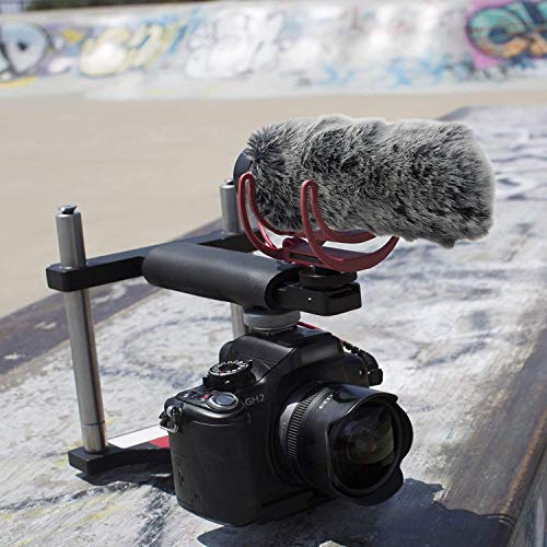 YOUSHARES Rode VideoMic Go Windscreen Deadcat and Foam Cover - Rode GO Mic Camera Microphone, Indoor Outdoor Microphone Wind Muff (2 Pack)